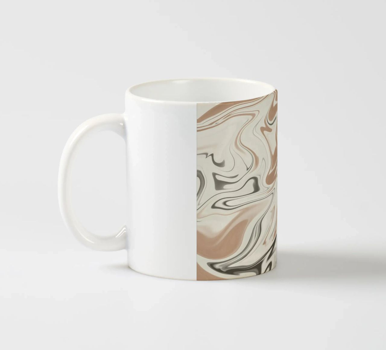 Schema delle linee fluide 06 tazza in ceramica da Little Dean