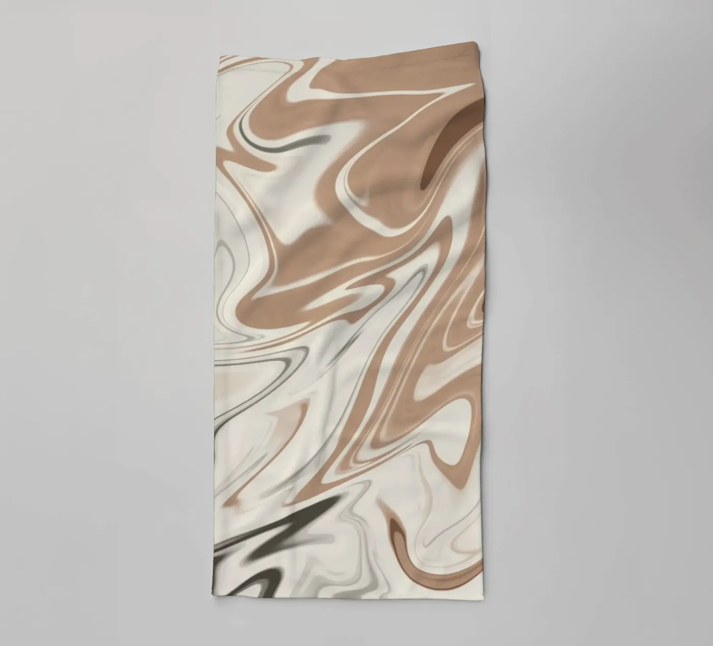 Fluid lines pattern 06 towel by Little Dean