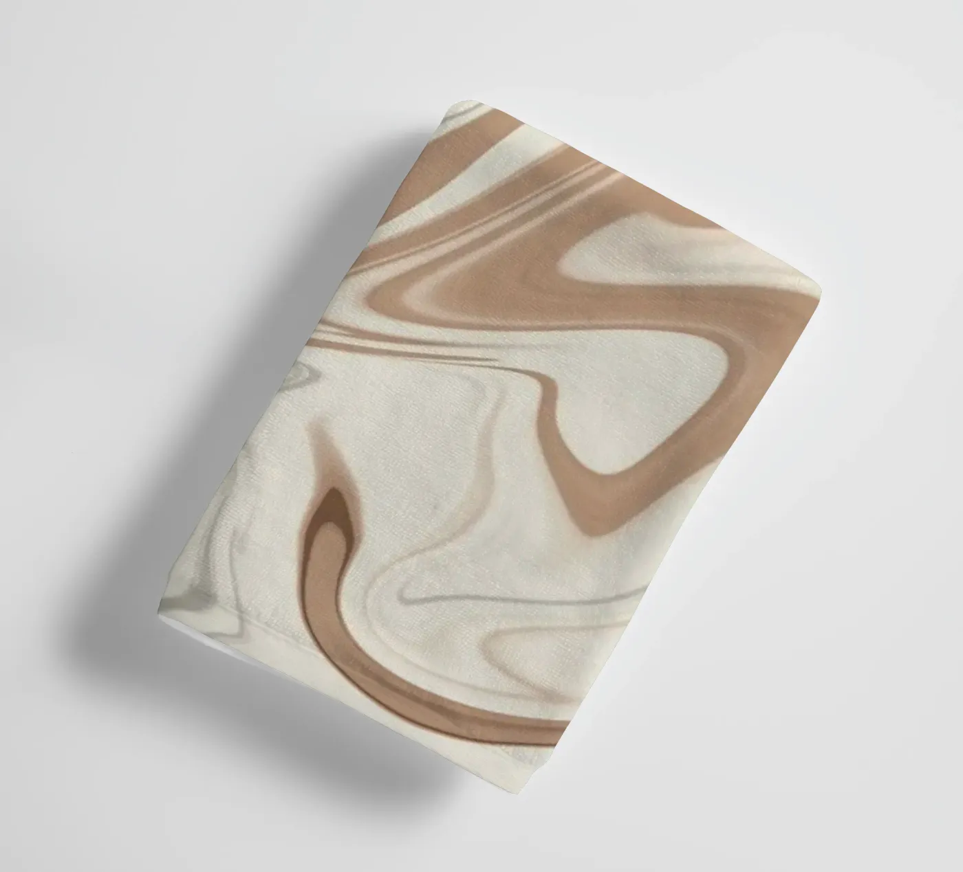 Fluid lines pattern 06 towel by Little Dean