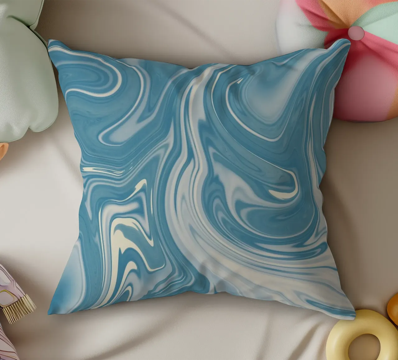 Schema delle linee fluide 07 cuscino da Little Dean