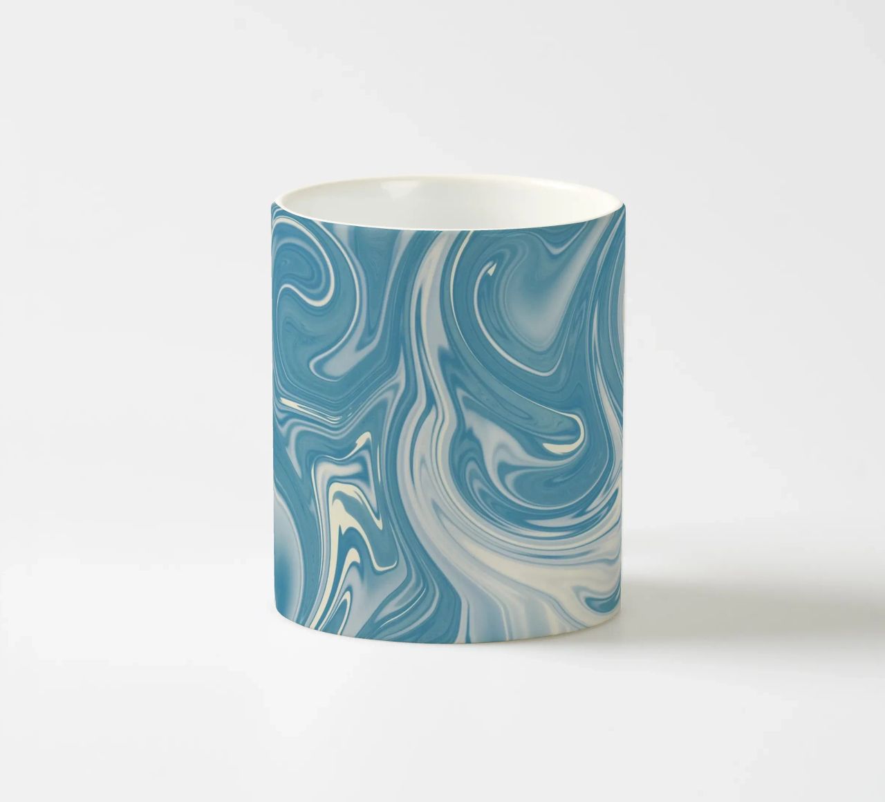 Schema delle linee fluide 07 tazza in ceramica da Little Dean