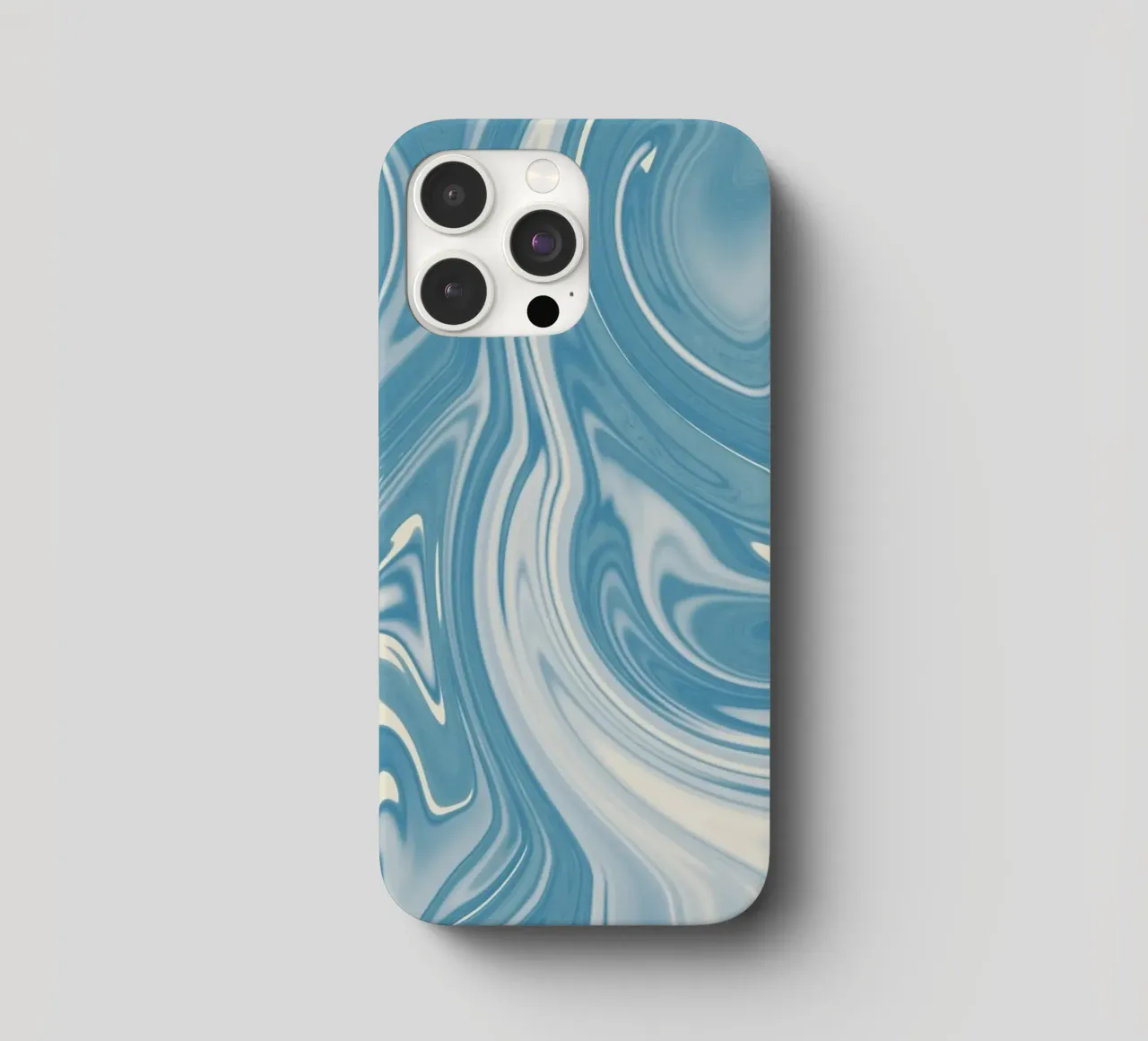 Fluid lines pattern 07 iphone case by Little Dean