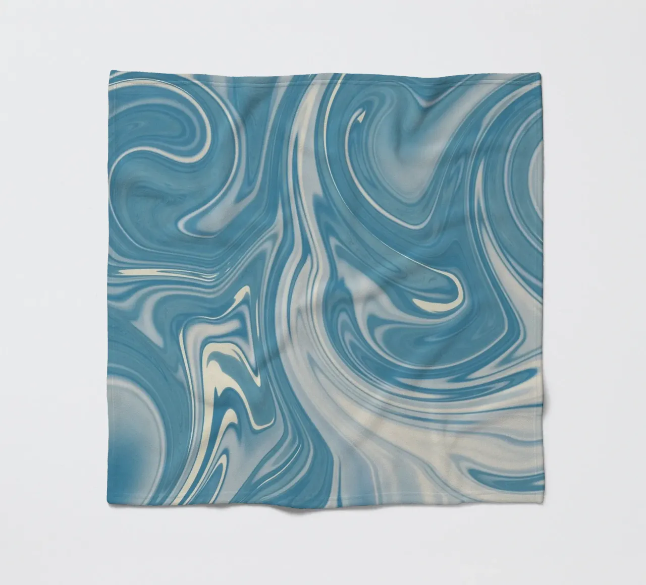 Fluid lines pattern 07 fleece blanket by Little Dean