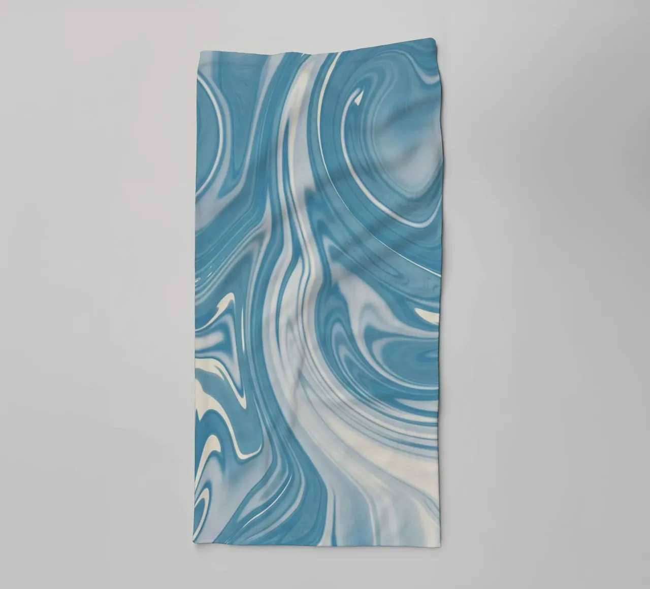 Fluid lines pattern 07 towel by Little Dean