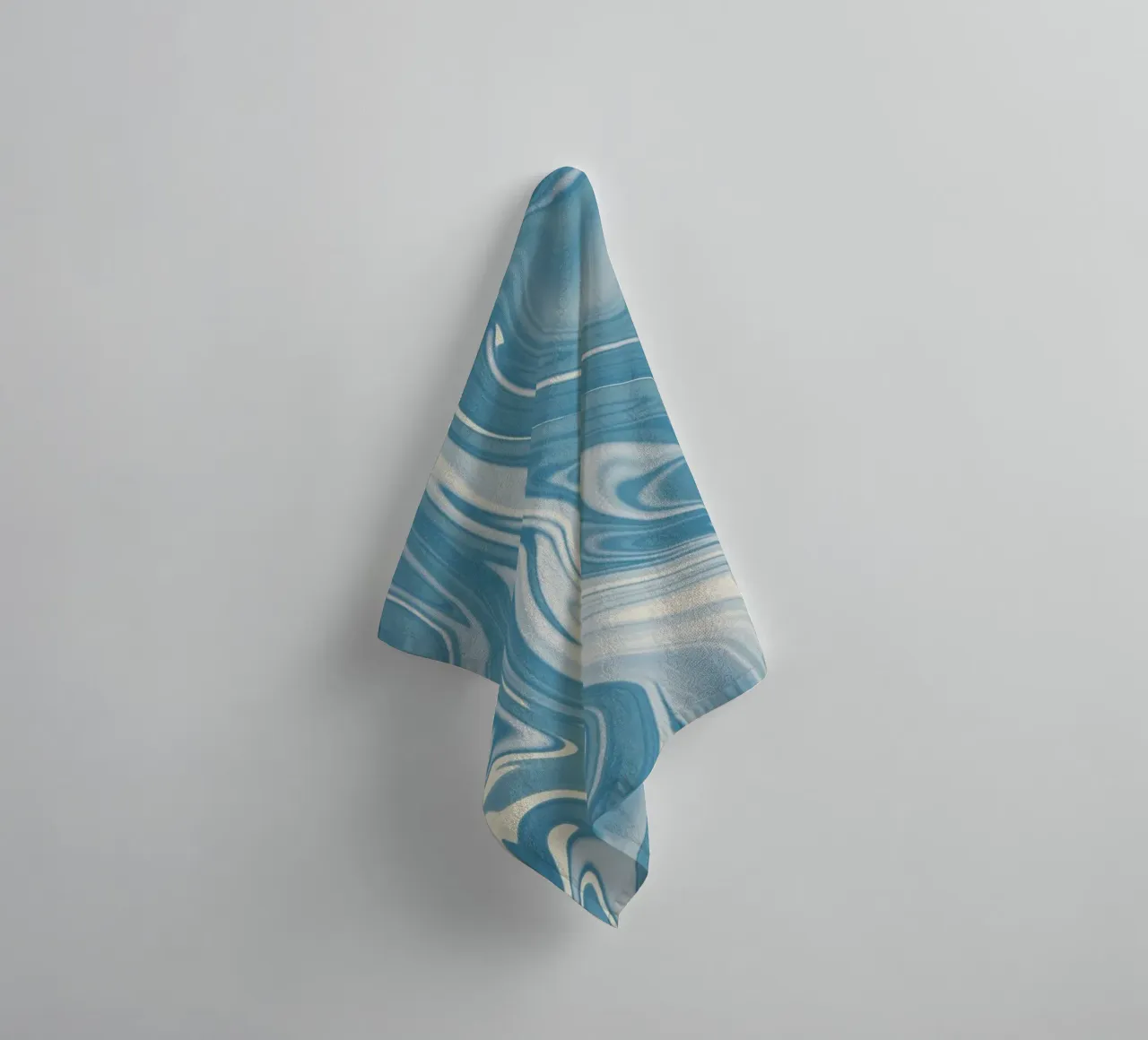 Fluid lines pattern 07 towel by Little Dean