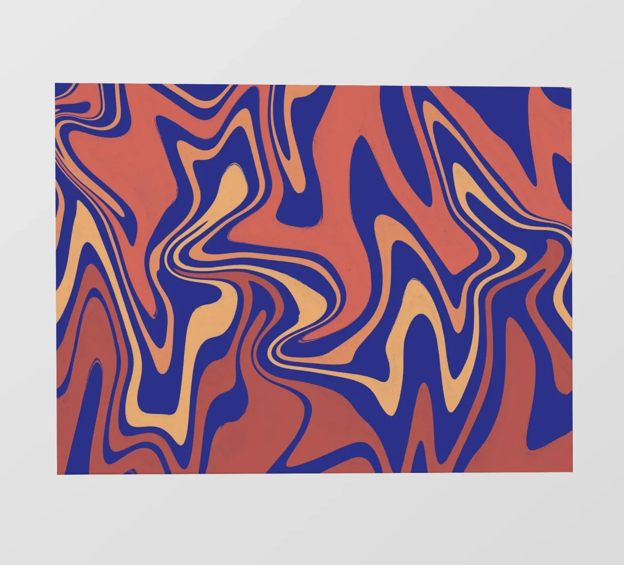 Fluid lines pattern 08 backlit film by Little Dean