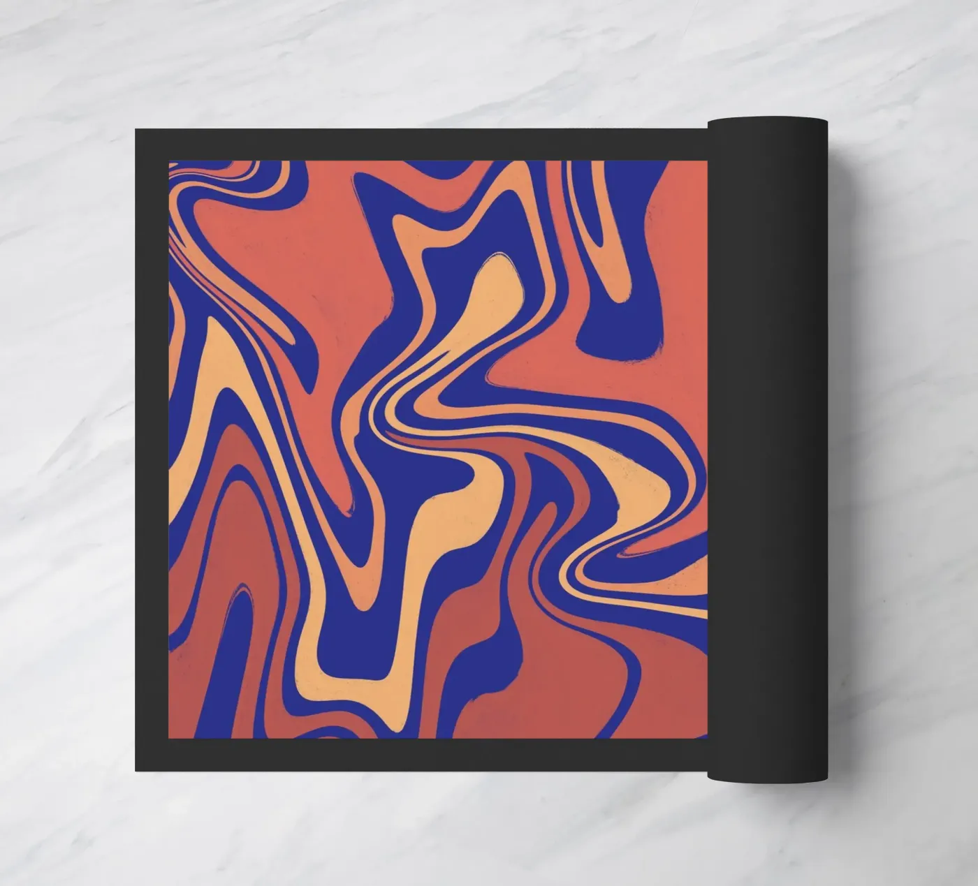 Fluid lines pattern 08 zerbino da Little Dean