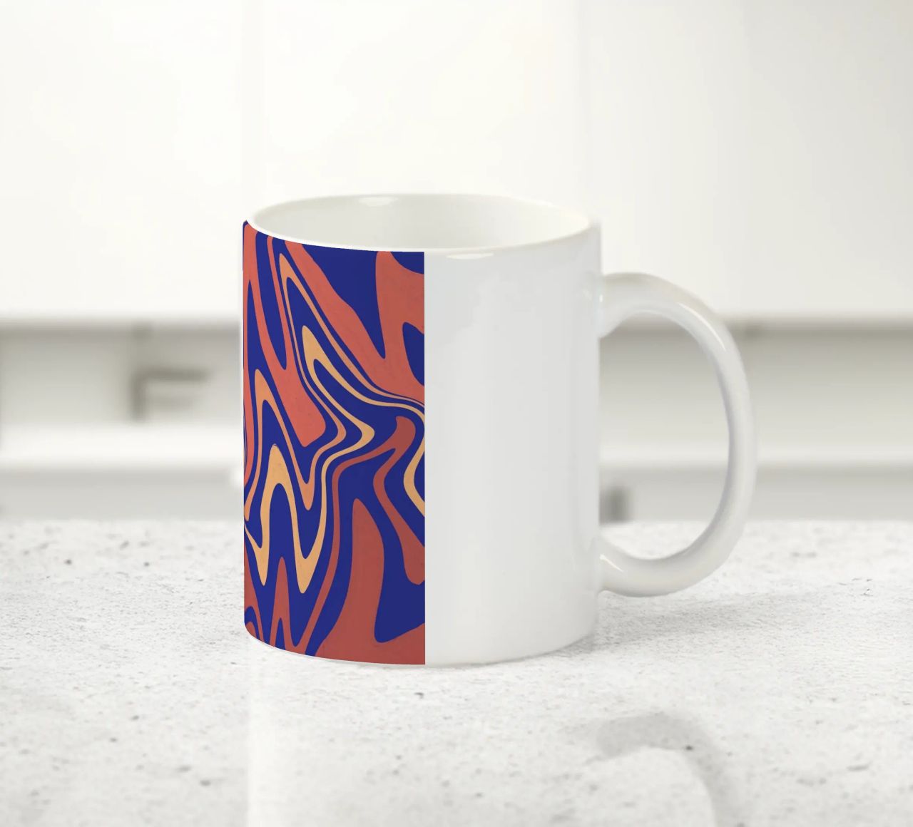 Schema delle linee fluide 08 tazza in ceramica da Little Dean