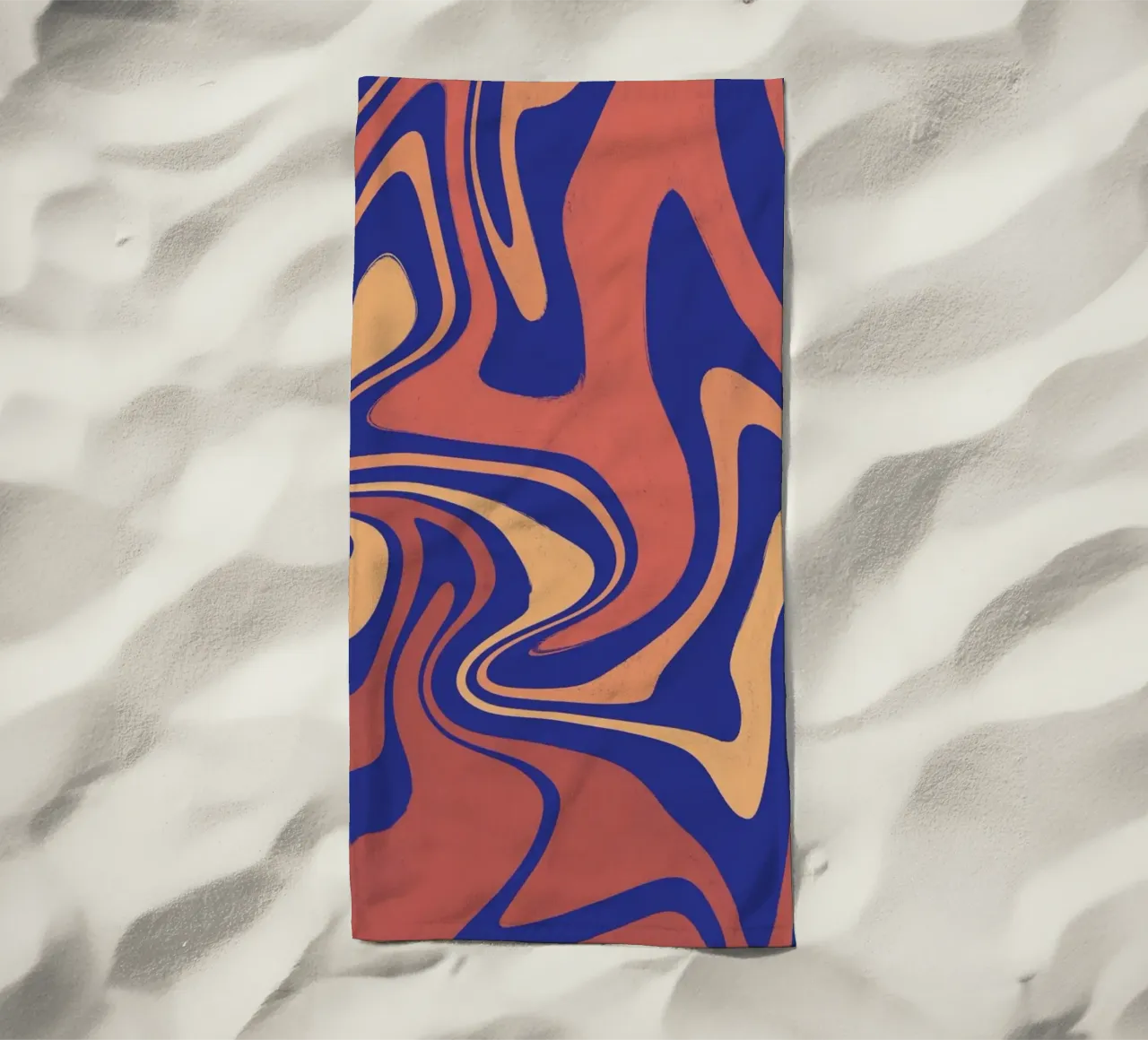 Schema delle linee fluide 08 telo mare da Little Dean