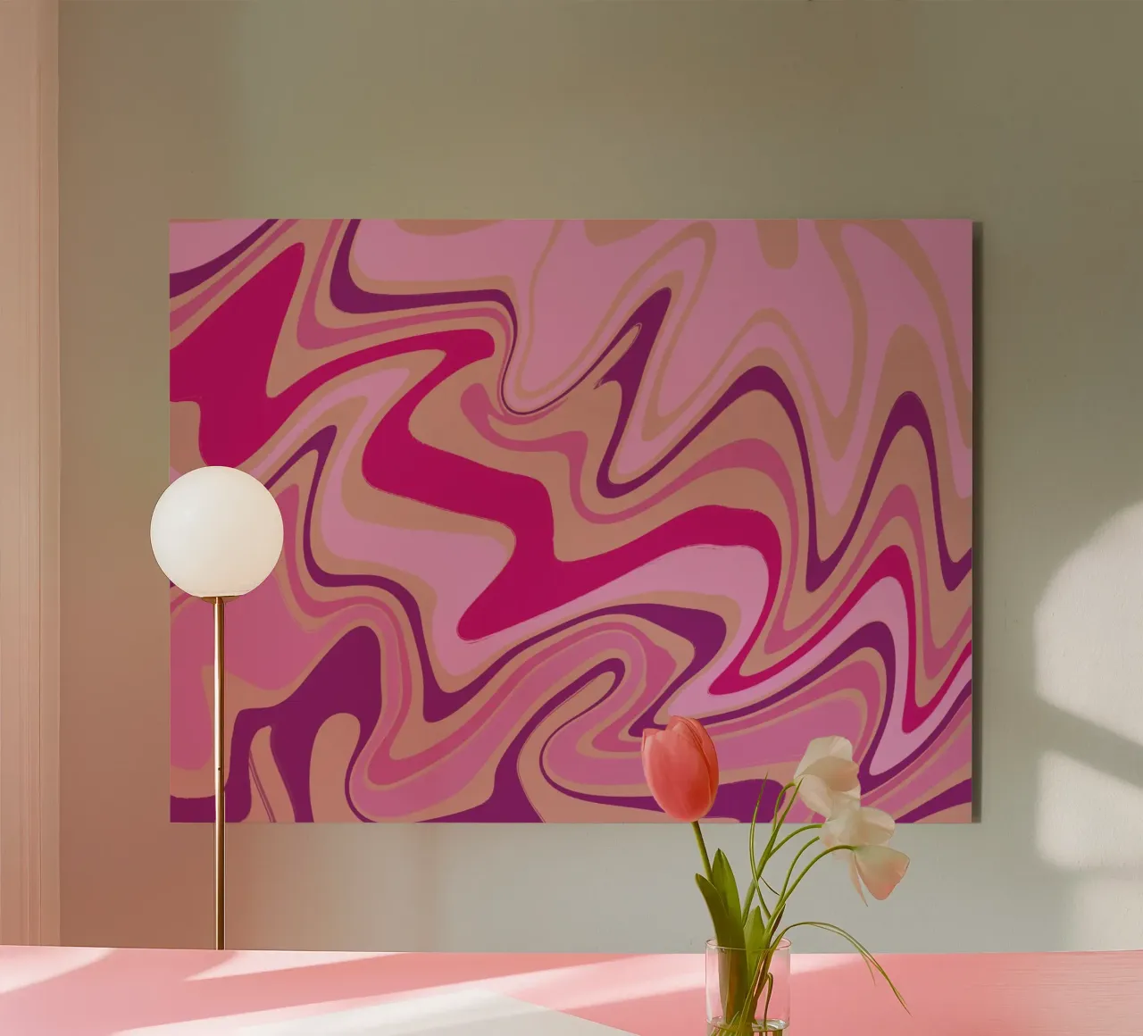 Schema delle linee fluide 09 alluminio dibond da Little Dean