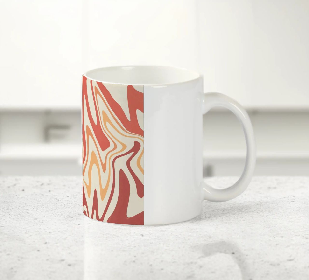 Schema delle linee fluide 10 tazza in ceramica da Little Dean