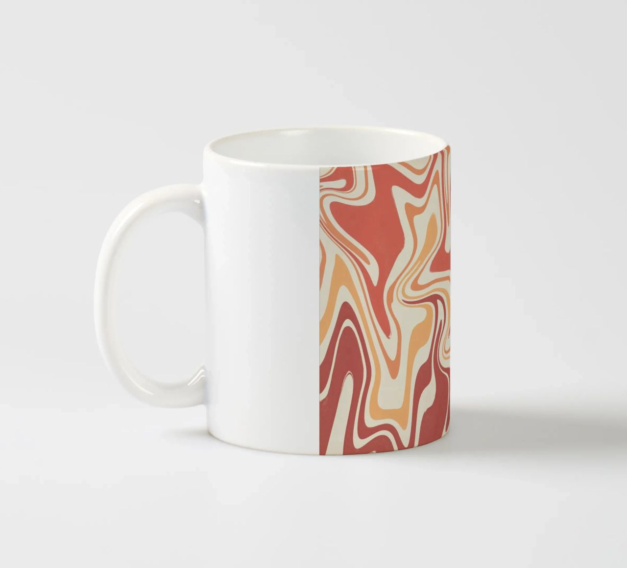 Schema delle linee fluide 10 tazza in ceramica da Little Dean