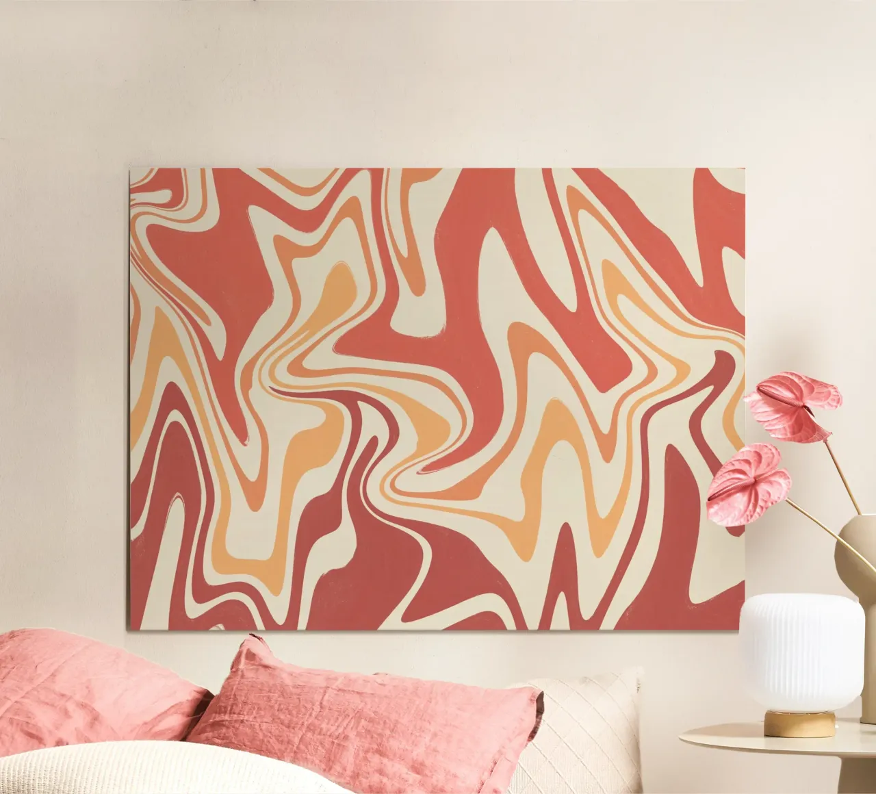 Fluid lines pattern 10 hahnemühle by Little Dean