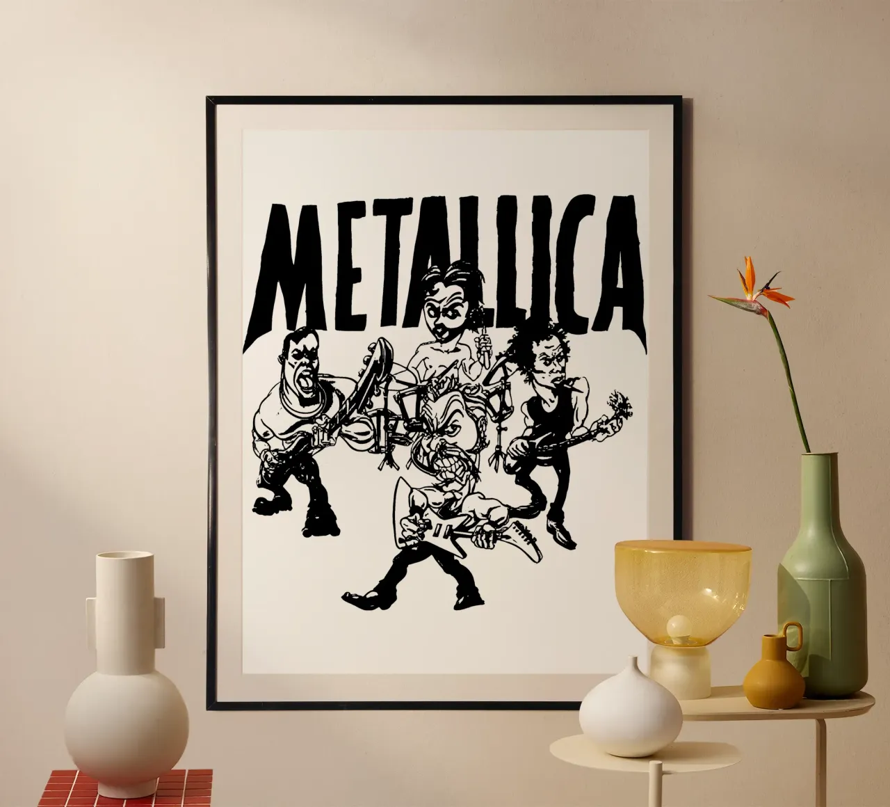 Metallica - Alas Jambu hahnemühle by Gage Gottlieb