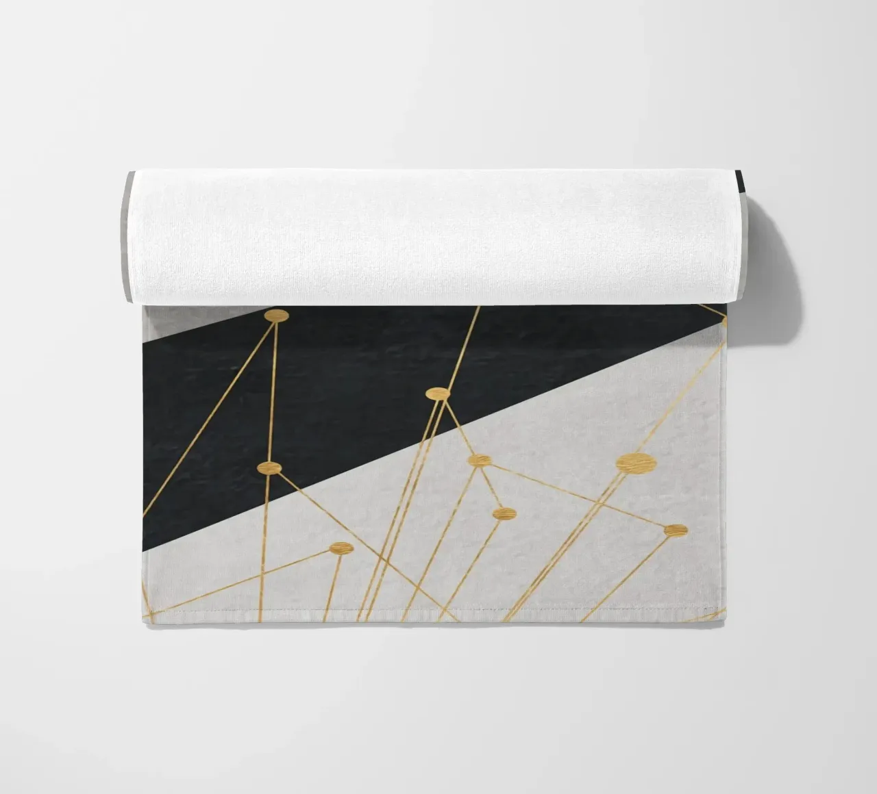 abstract geometric star 2 telo mare da vintageshop