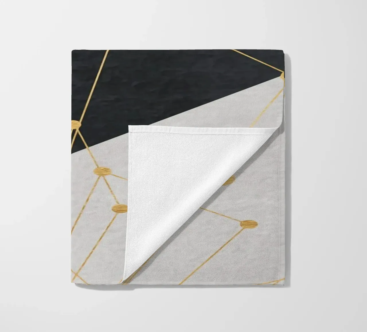 abstract geometric star 2 telo mare da vintageshop