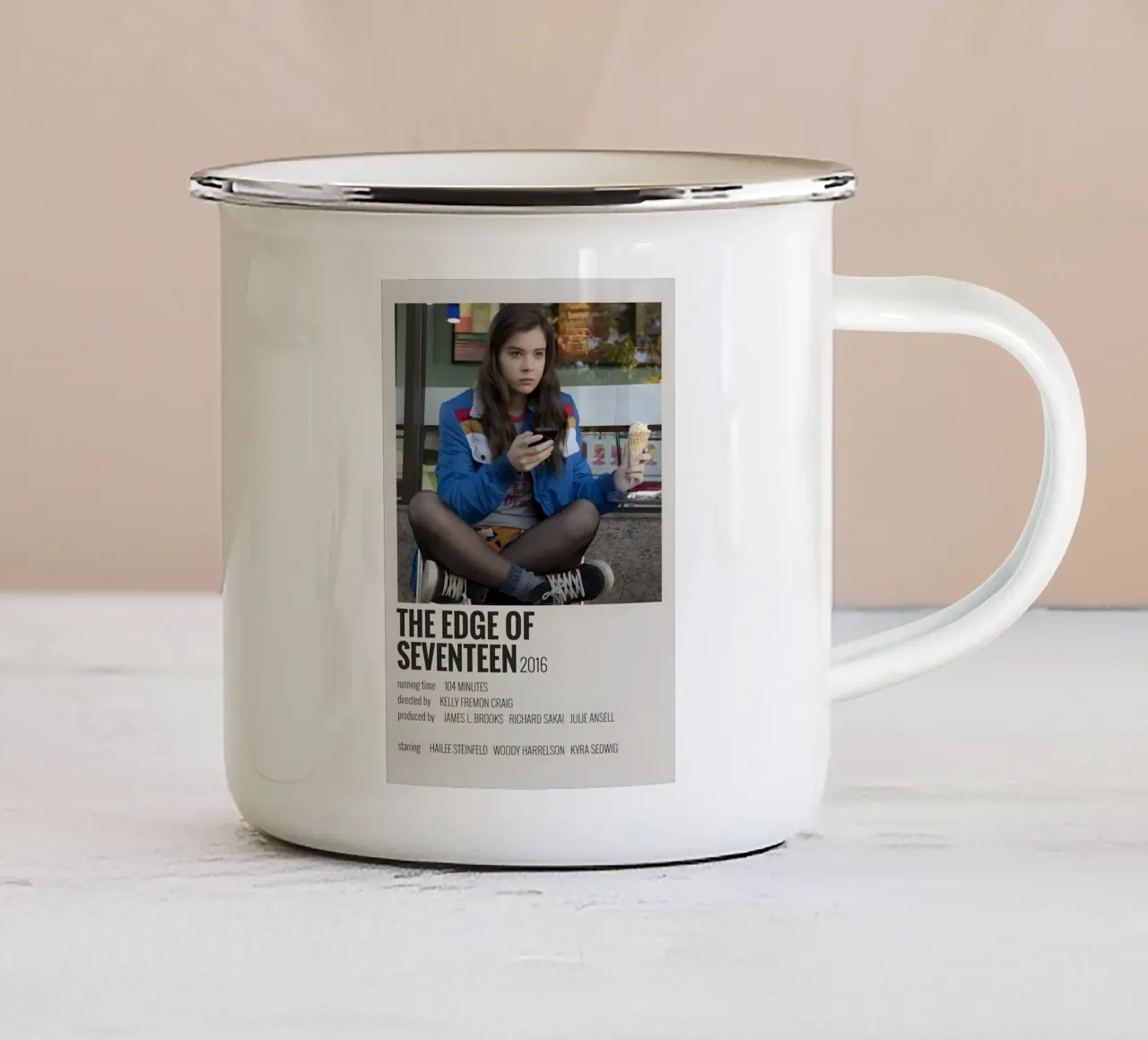THE EDGE OF SEVENTEEN 2016 tazza in smalto da MVFminimalist
