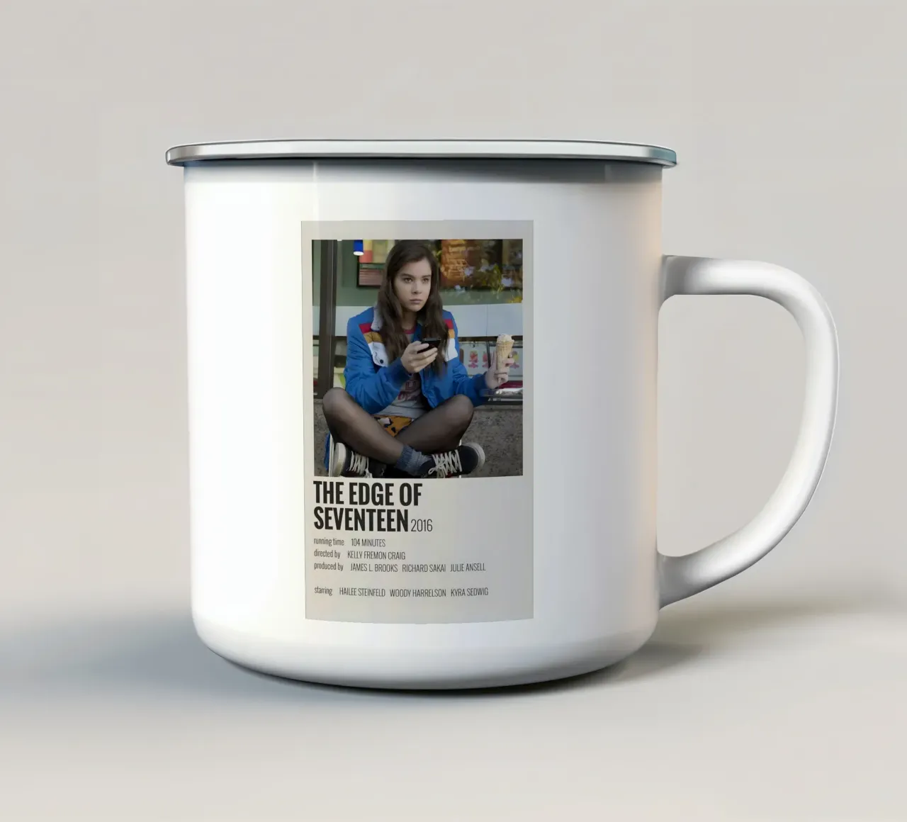 THE EDGE OF SEVENTEEN 2016 tazza in smalto da MVFminimalist