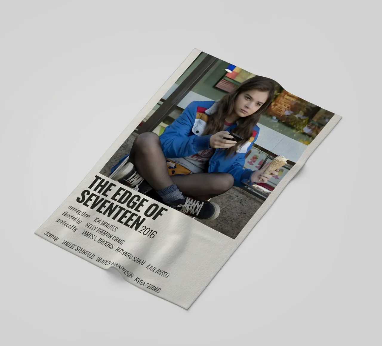 THE EDGE OF SEVENTEEN 2016 telo mare da MVFminimalist