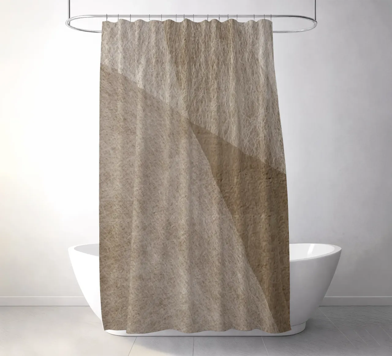abstract geometric triangles monochrome tenda da doccia da vintageshop