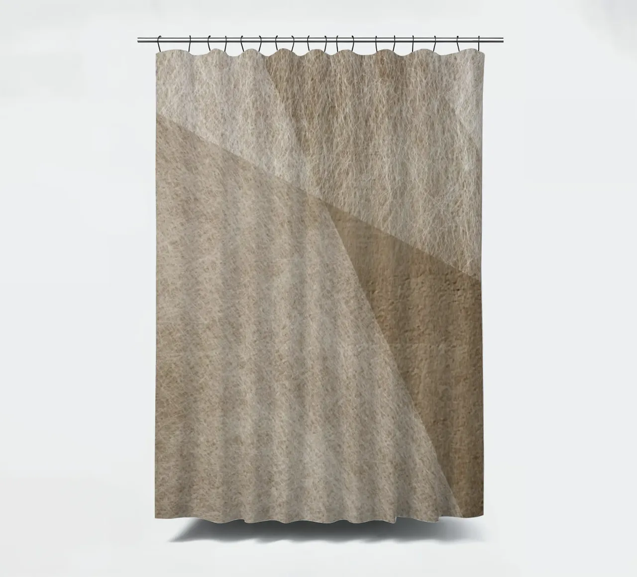 abstract geometric triangles monochrome tenda da doccia da vintageshop