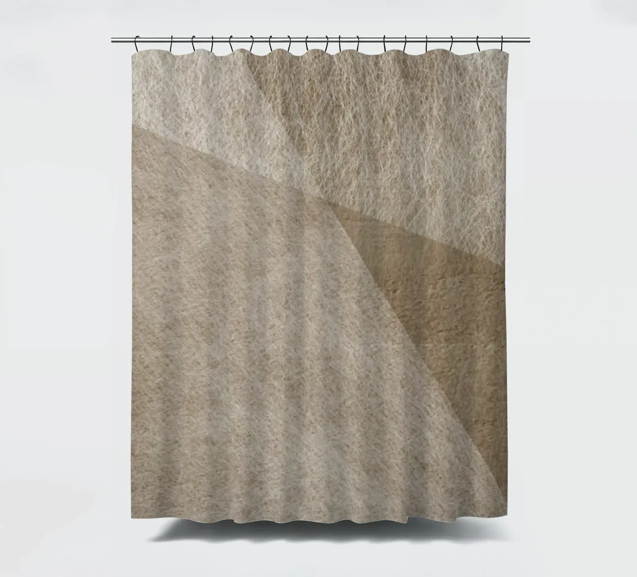 abstract geometric triangles monochrome tenda da doccia da vintageshop
