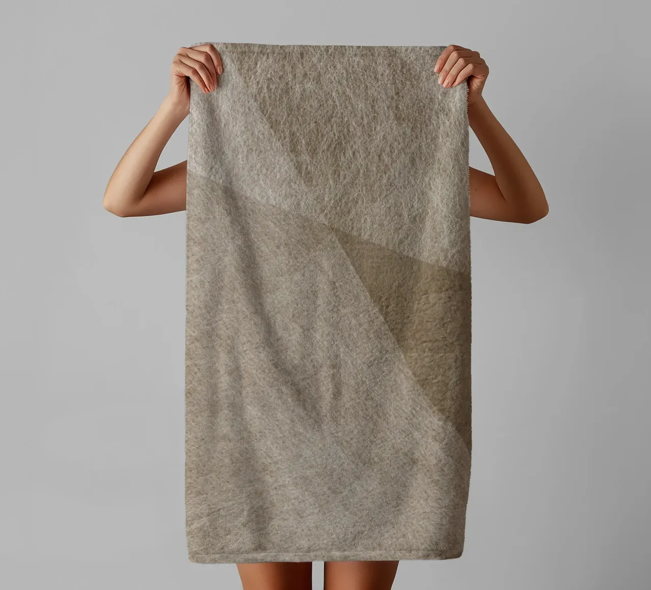 abstract geometric triangles monochrome towel by vintageshop