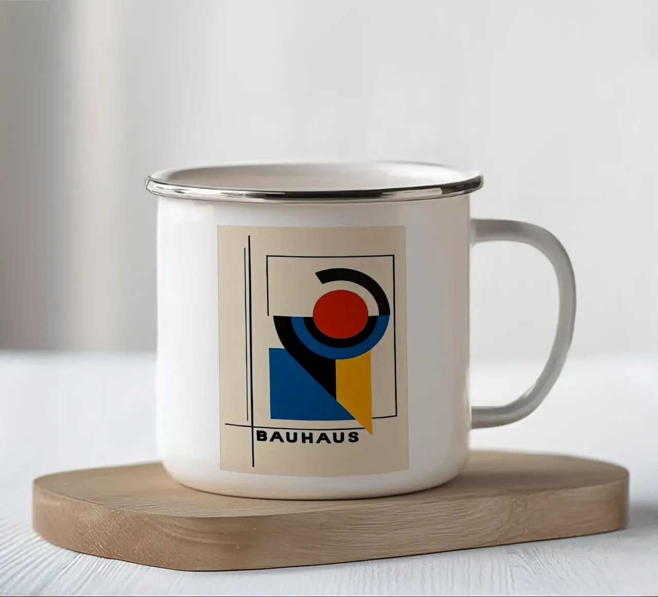 Bauhaus 1919 tazza in smalto da Maegan