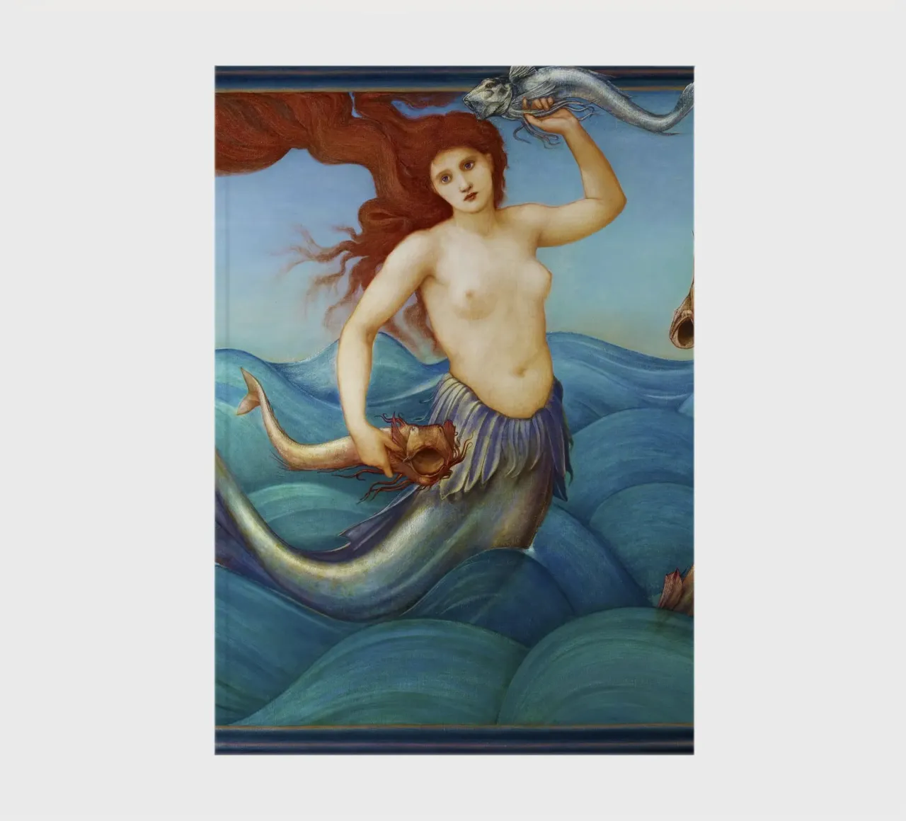 Een zee-nimf door Sir Edward Burne-Jones (1881 notitieboek van Venus Art