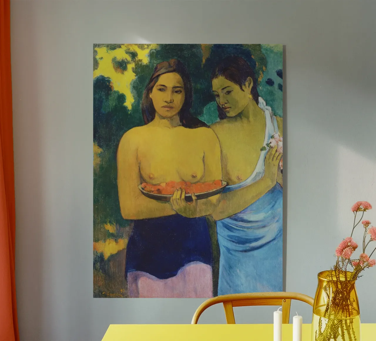 Due donne tahitiane (1899) - Paul Gauguin plexiglass da Venus Art