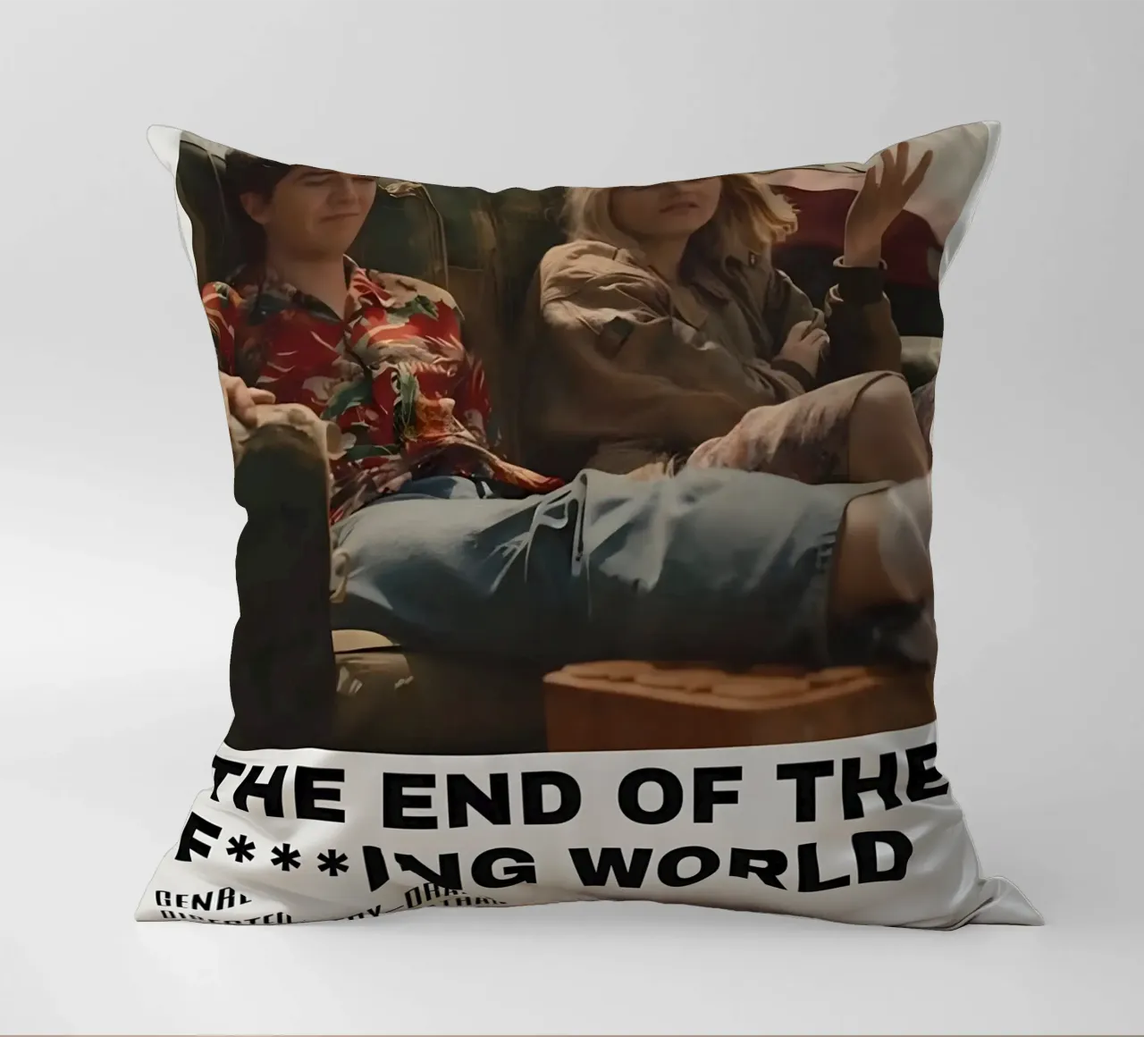 THE END OF THE FING WORLD cuscino da MVFminimalist