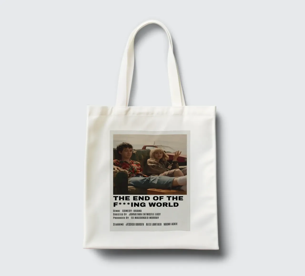 THE END OF THE FING WORLD borsa in juta da MVFminimalist
