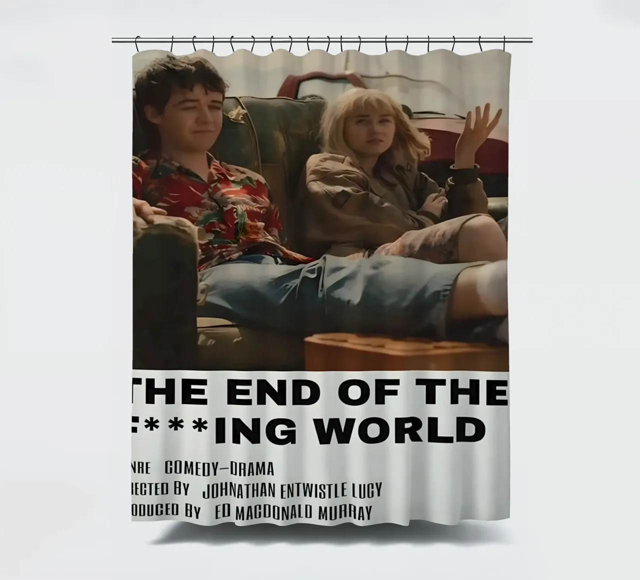 THE END OF THE FING WORLD tenda da doccia da MVFminimalist
