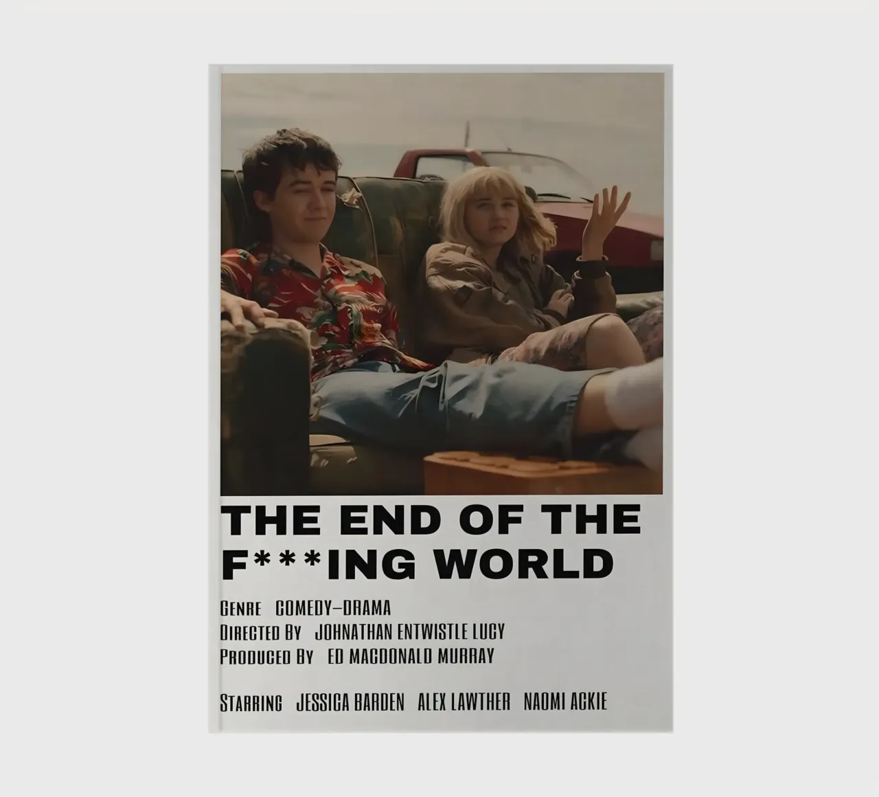 THE END OF THE FING WORLD notebook by MVFminimalist