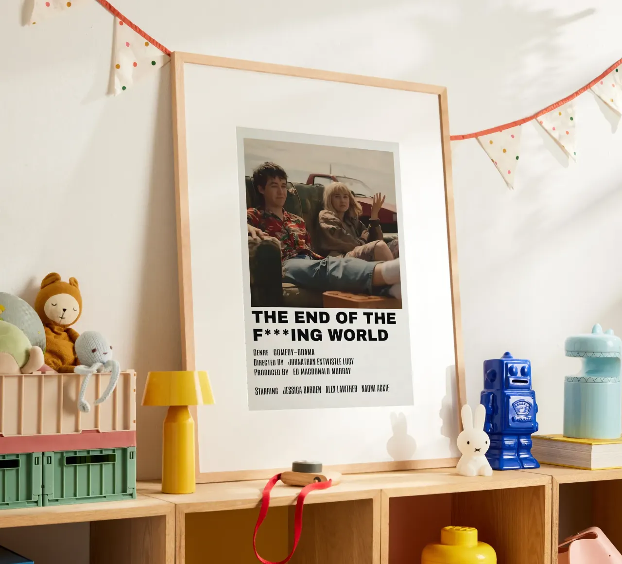 THE END OF THE FING WORLD carta hahnemühle da MVFminimalist