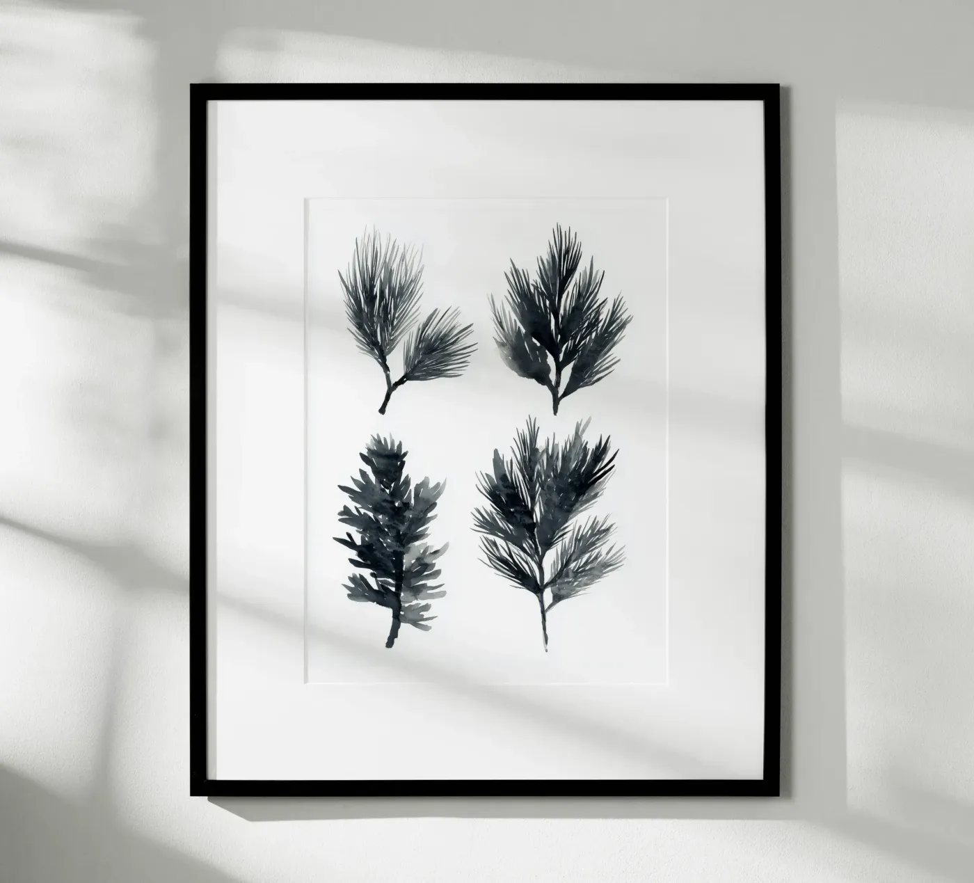 Encre Pine Quartet poster de Louise Wilder Studio