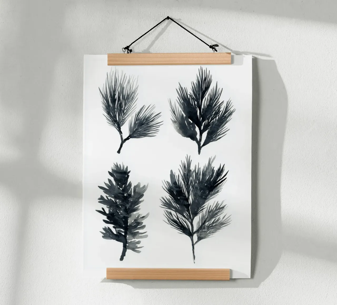 Ink Pine Quartet poster da Louise Wilder Studio