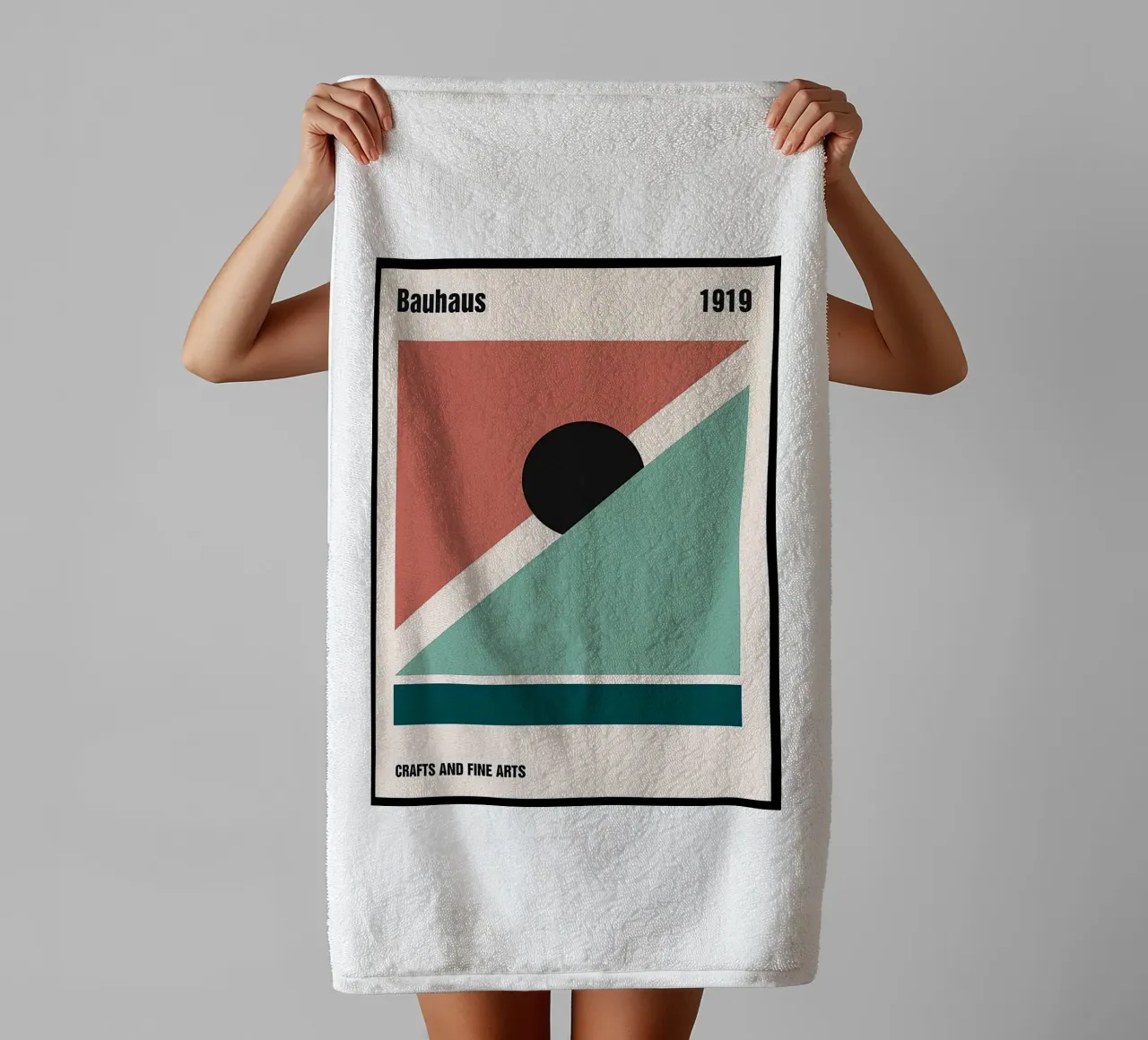 Bauhaus 1919 asciugamano da bagno da Maegan