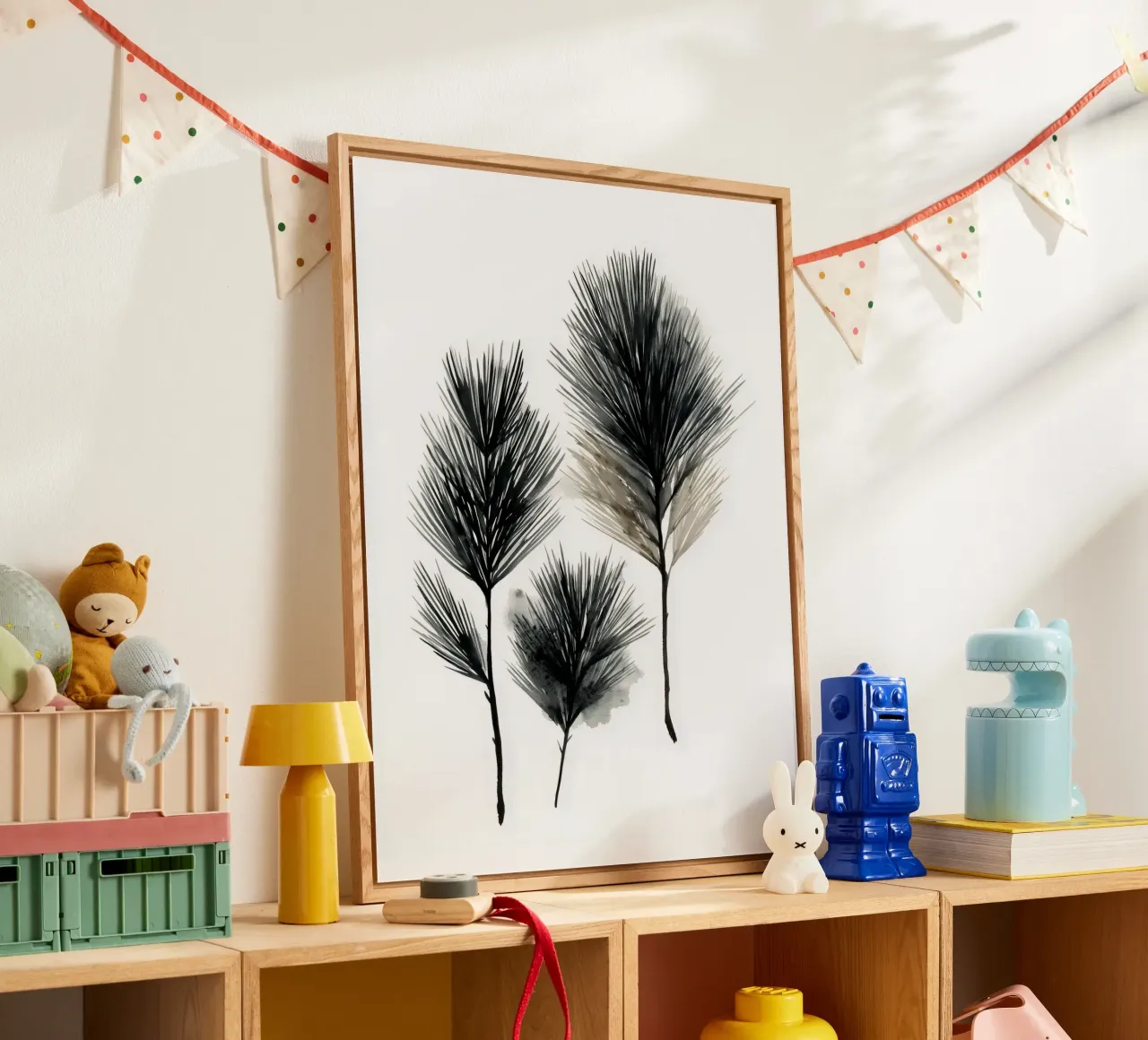 Ink Pine Trio plexiglass da Louise Wilder Studio