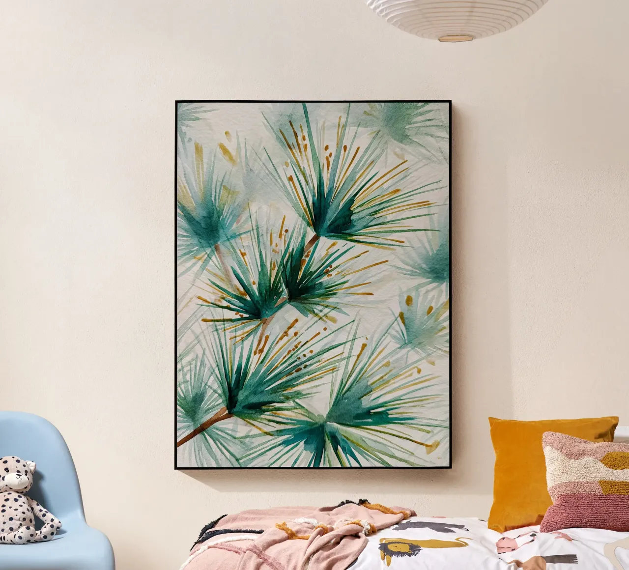 Radiant Pine Acryl-Glas von Louise Wilder Studio