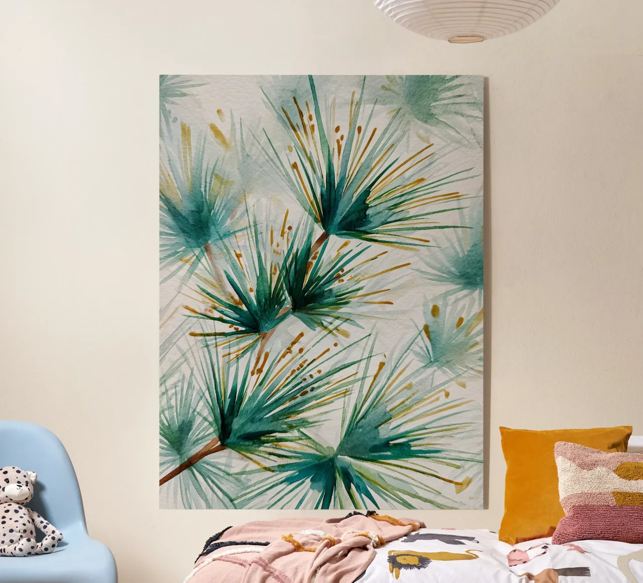 Radiant Pine Acryl-Glas von Louise Wilder Studio