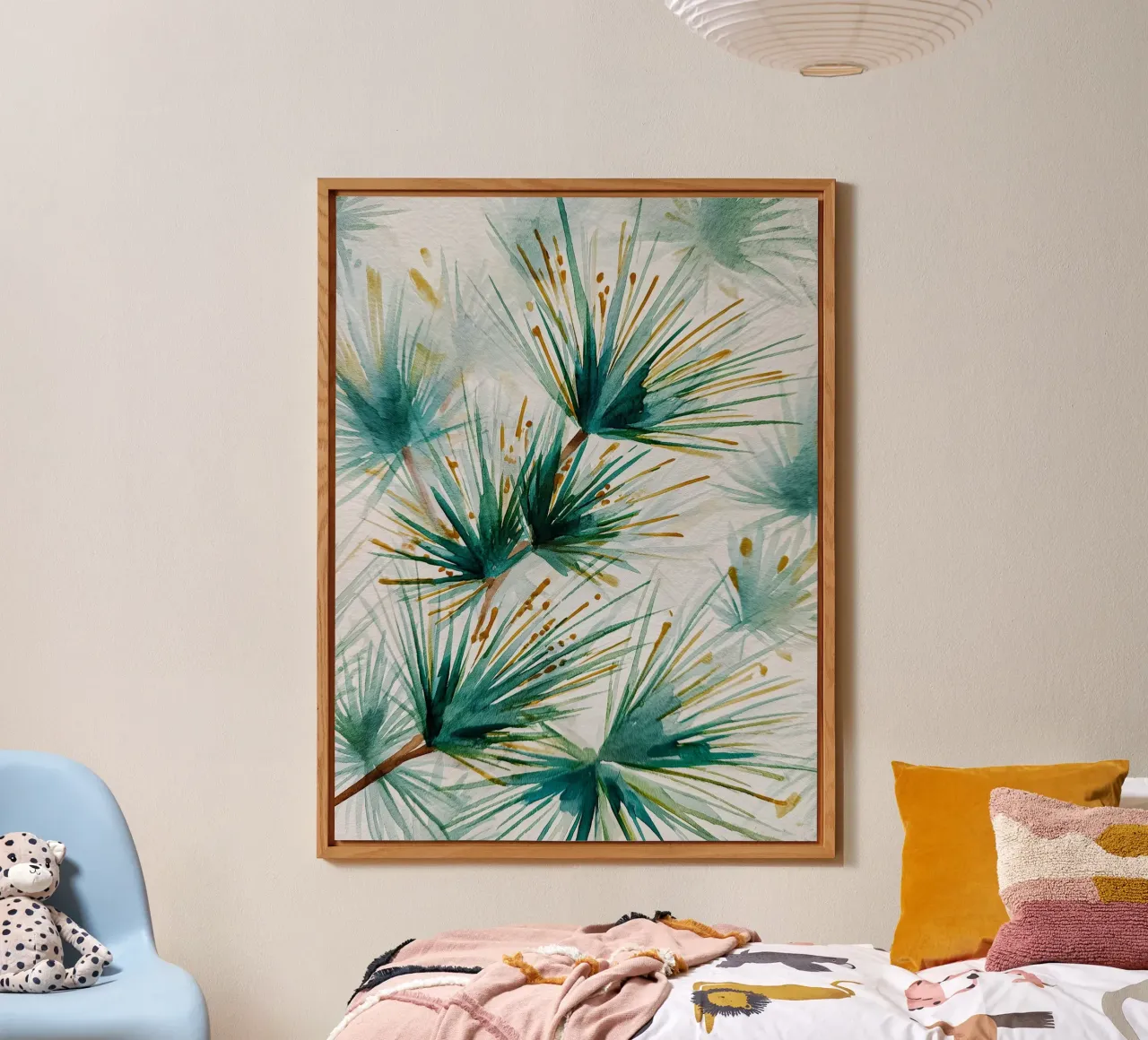 Radiant Pine forex plate by Louise Wilder Studio