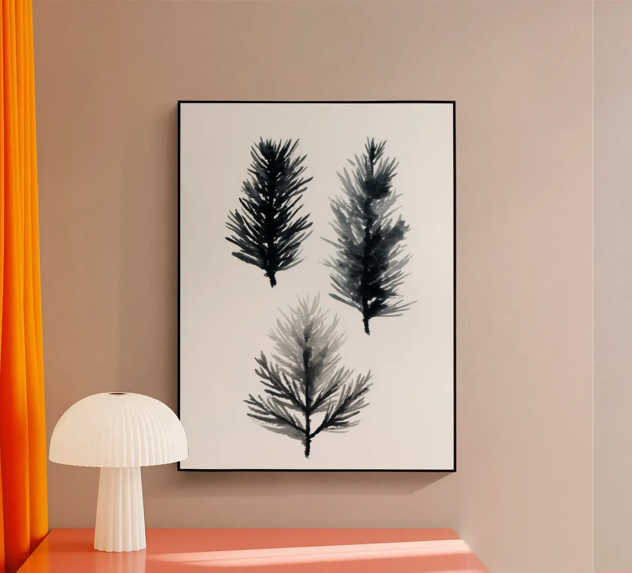 Pini monocromi plexiglass da Louise Wilder Studio