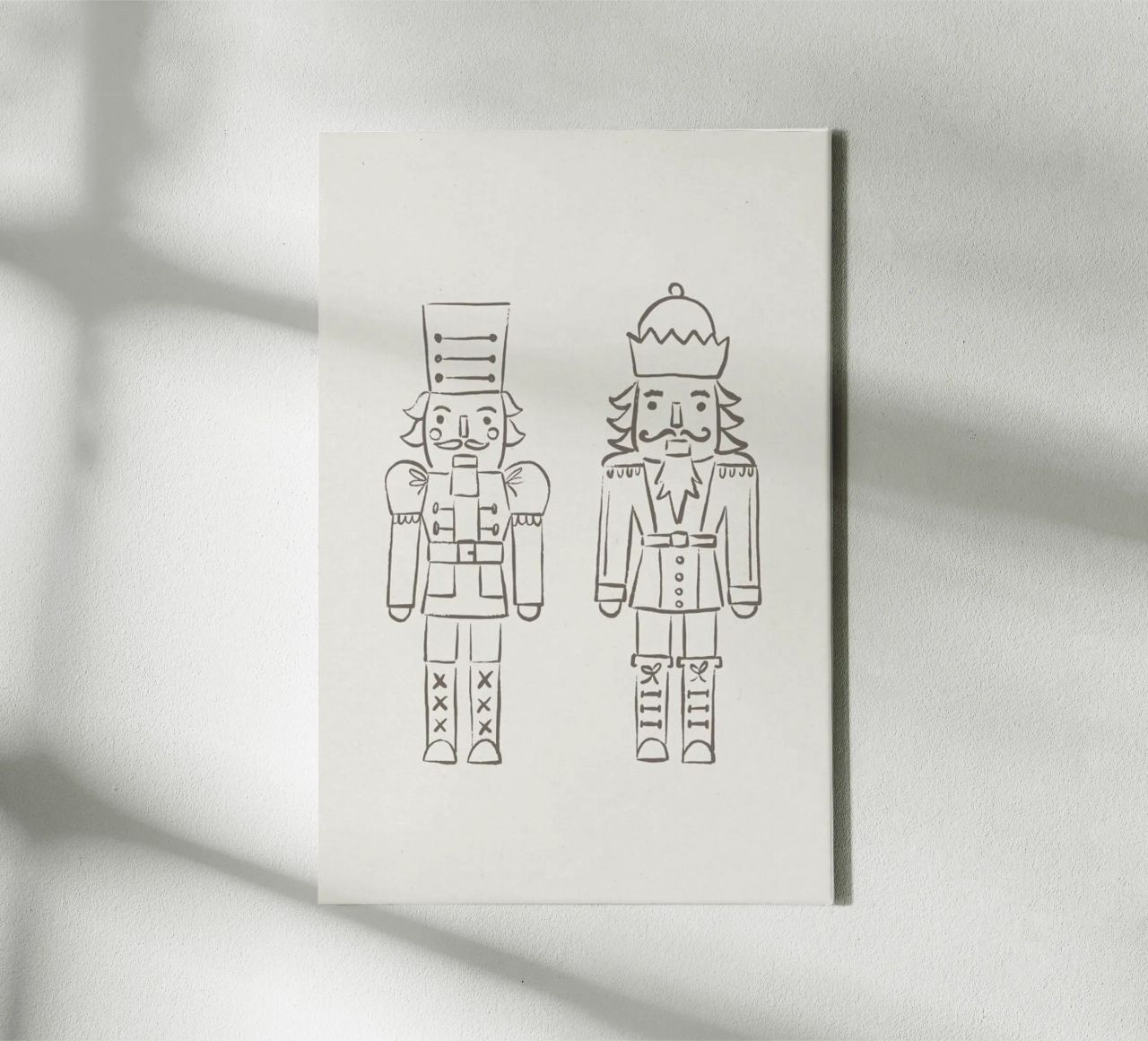 Nutcracker Leinwand von KRUTH DESIGN