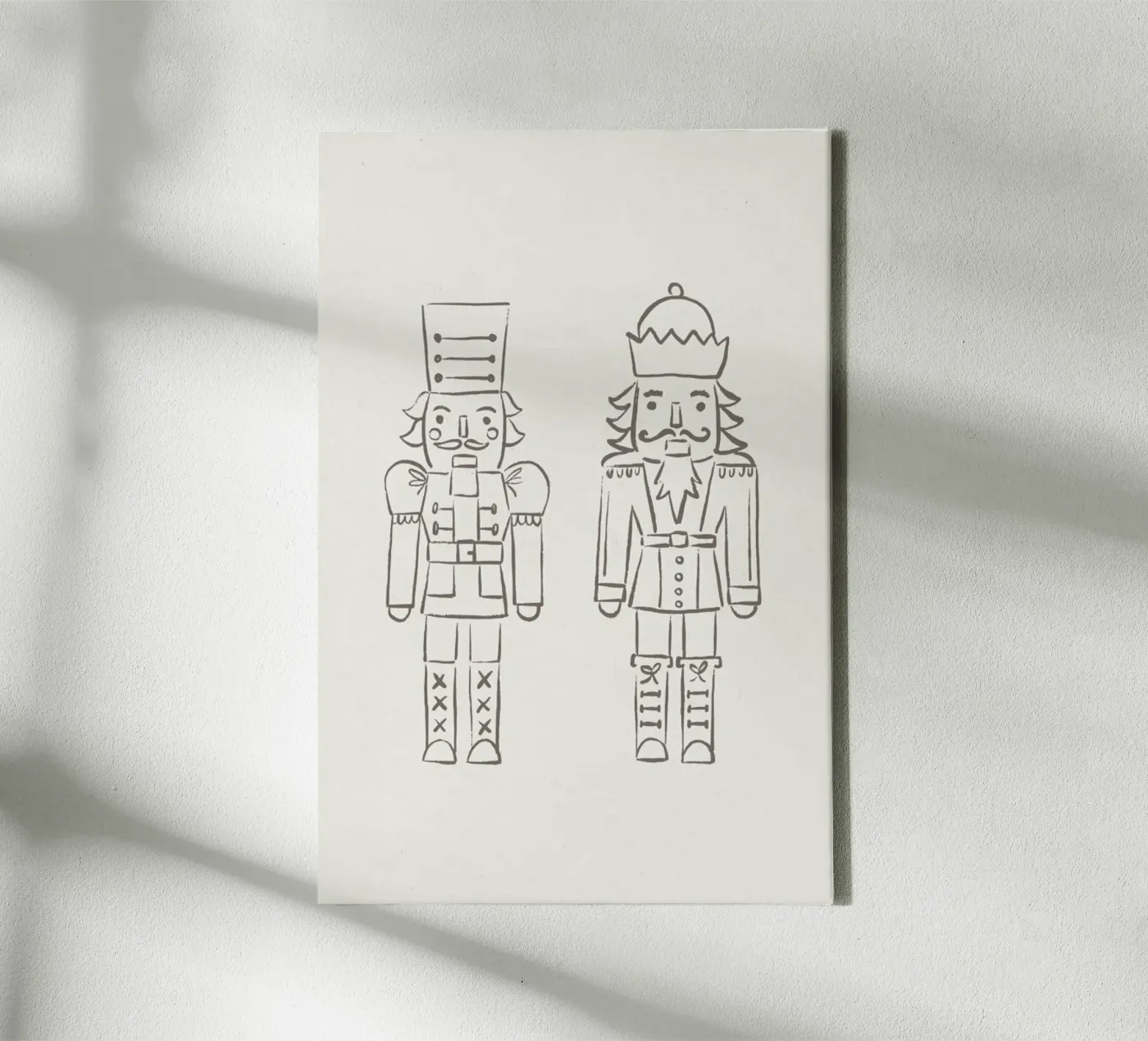 Nutcracker canvas by KRUTH DESIGN