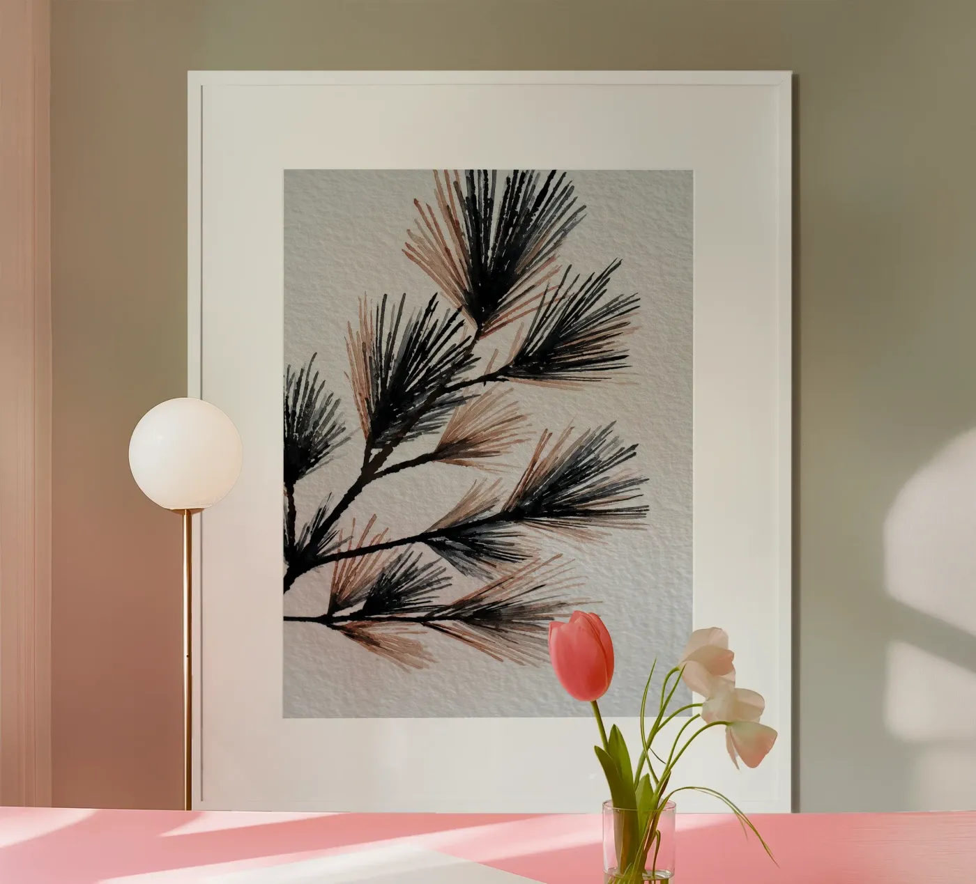 Earthtone Pine Poster von Louise Wilder Studio