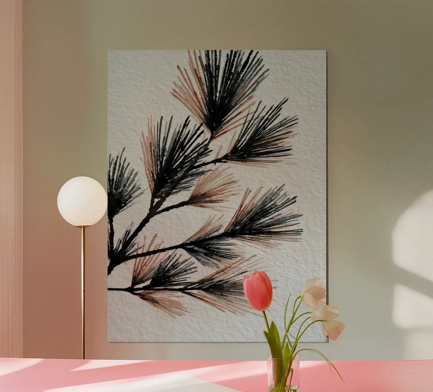 Earthtone Pine Poster von Louise Wilder Studio