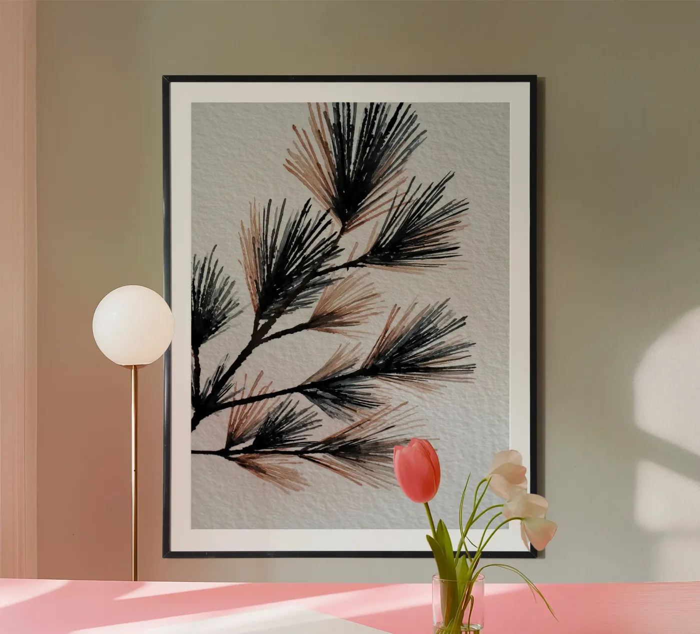 Earthtone Pine Poster von Louise Wilder Studio
