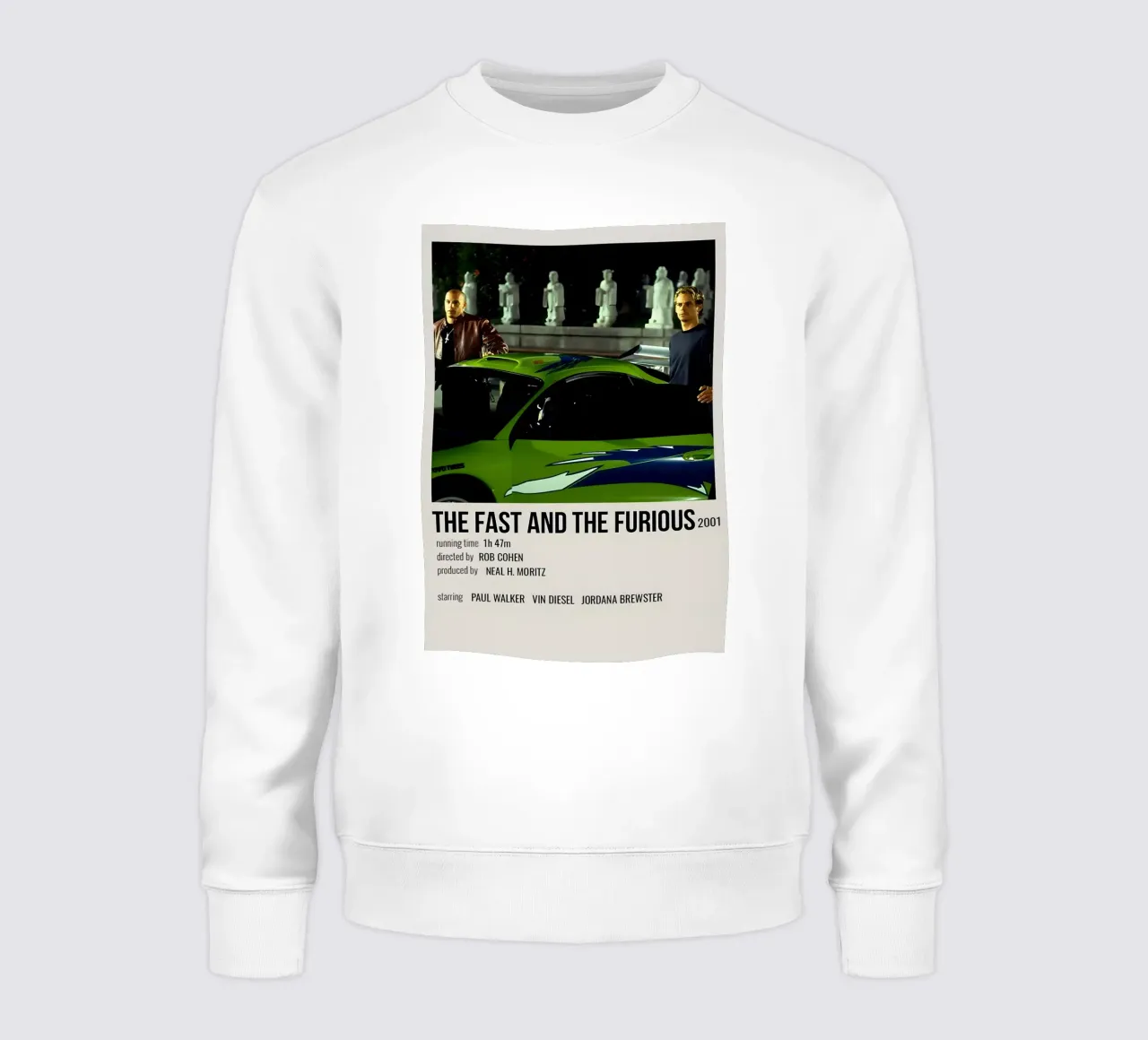 THE FAST AND THE FURIOUS 2001 felpa da MVFminimalist