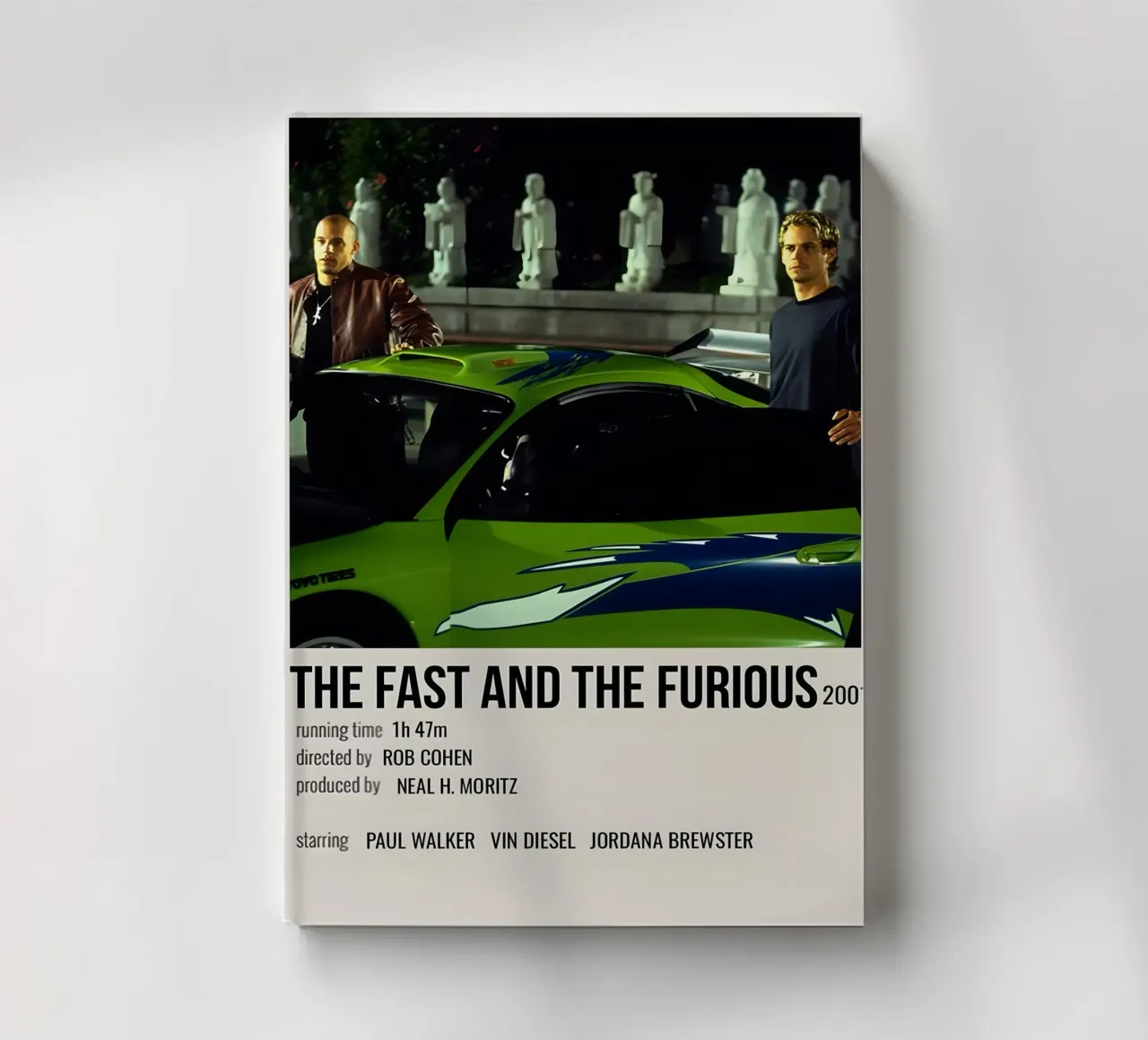 THE FAST AND THE FURIOUS 2001 notebook by MVFminimalist